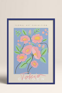 HOMEPACK Ahşap Çerçeveli Tablo Çerçeveli Poster Sanatsal Modern Duvar Dekoru ABSTRACT-36