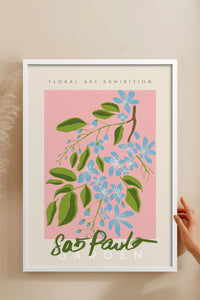 HOMEPACK Ahşap Çerçeveli Tablo Çerçeveli Poster Sanatsal Modern Duvar Dekoru ABSTRACT-37