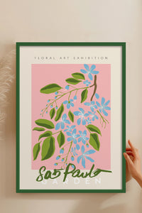 HOMEPACK Ahşap Çerçeveli Tablo Çerçeveli Poster Sanatsal Modern Duvar Dekoru ABSTRACT-37