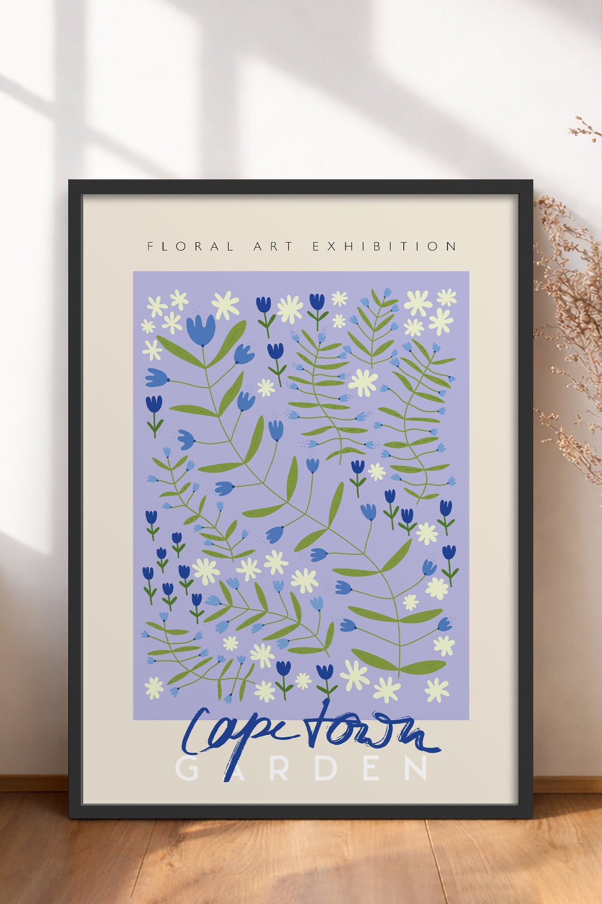 HOMEPACK Ahşap Çerçeveli Tablo Çerçeveli Poster Sanatsal Modern Duvar Dekoru ABSTRACT-40