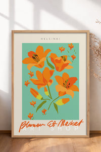 HOMEPACK Ahşap Çerçeveli Tablo Çerçeveli Poster Sanatsal Modern Duvar Dekoru ABSTRACT-43
