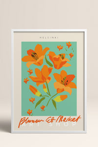 HOMEPACK Ahşap Çerçeveli Tablo Çerçeveli Poster Sanatsal Modern Duvar Dekoru ABSTRACT-43