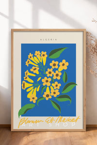 HOMEPACK Ahşap Çerçeveli Tablo Çerçeveli Poster Sanatsal Modern Duvar Dekoru ABSTRACT-45