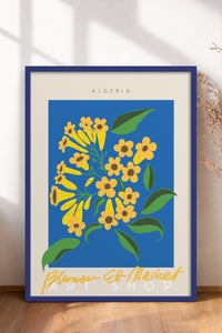 HOMEPACK Ahşap Çerçeveli Tablo Çerçeveli Poster Sanatsal Modern Duvar Dekoru ABSTRACT-45