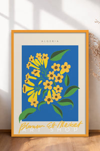 HOMEPACK Ahşap Çerçeveli Tablo Çerçeveli Poster Sanatsal Modern Duvar Dekoru ABSTRACT-45