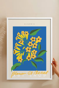 HOMEPACK Ahşap Çerçeveli Tablo Çerçeveli Poster Sanatsal Modern Duvar Dekoru ABSTRACT-45