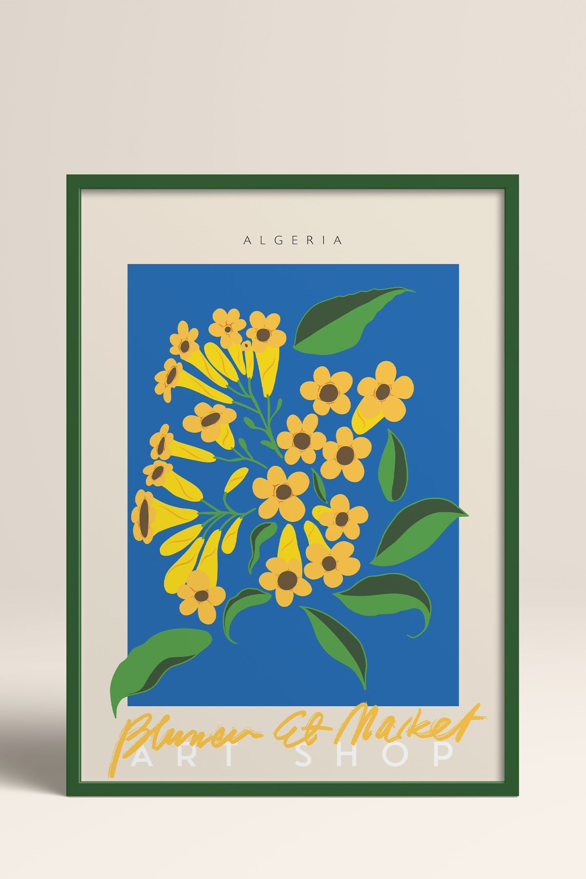 HOMEPACK Ahşap Çerçeveli Tablo Çerçeveli Poster Sanatsal Modern Duvar Dekoru ABSTRACT-45