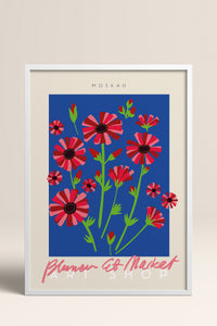 HOMEPACK Ahşap Çerçeveli Tablo Çerçeveli Poster Sanatsal Modern Duvar Dekoru ABSTRACT-47