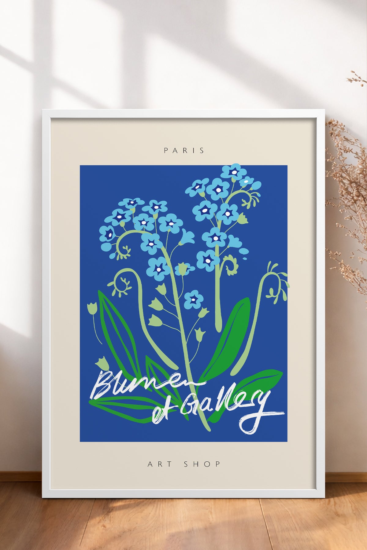 HOMEPACK Ahşap Çerçeveli Tablo Çerçeveli Poster Sanatsal Modern Duvar Dekoru ABSTRACT-51