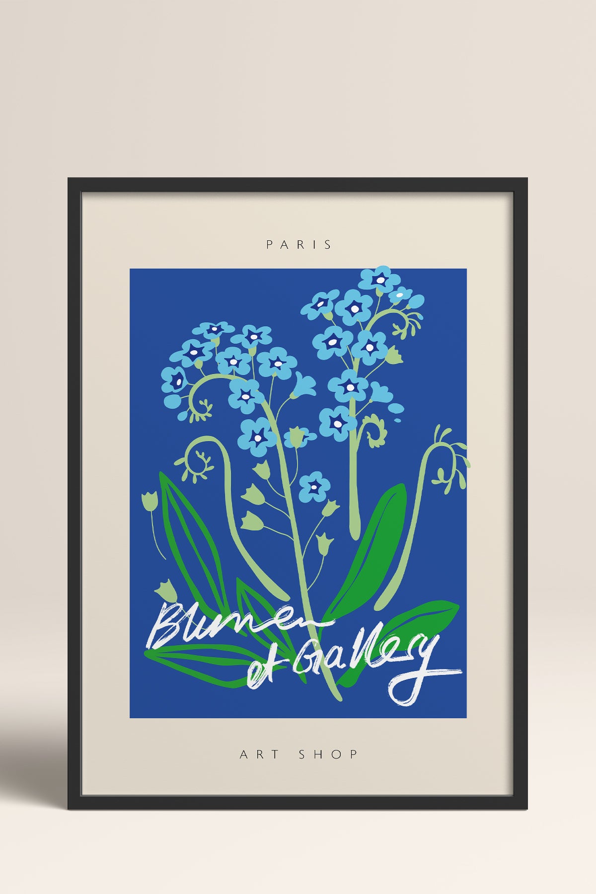 HOMEPACK Ahşap Çerçeveli Tablo Çerçeveli Poster Sanatsal Modern Duvar Dekoru ABSTRACT-51