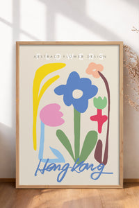 HOMEPACK Ahşap Çerçeveli Tablo Çerçeveli Poster Sanatsal Modern Duvar Dekoru ABSTRACT-61