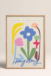 HOMEPACK Ahşap Çerçeveli Tablo Çerçeveli Poster Sanatsal Modern Duvar Dekoru ABSTRACT-61
