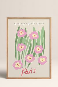 HOMEPACK Ahşap Çerçeveli Tablo Çerçeveli Poster Sanatsal Modern Duvar Dekoru ABSTRACT-76