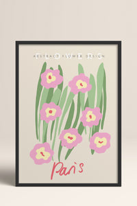HOMEPACK Ahşap Çerçeveli Tablo Çerçeveli Poster Sanatsal Modern Duvar Dekoru ABSTRACT-76