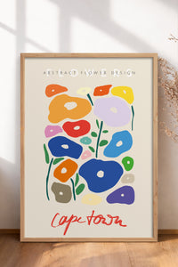 HOMEPACK Ahşap Çerçeveli Tablo Çerçeveli Poster Sanatsal Modern Duvar Dekoru ABSTRACT-79