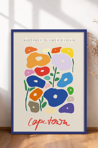 HOMEPACK Ahşap Çerçeveli Tablo Çerçeveli Poster Sanatsal Modern Duvar Dekoru ABSTRACT-79