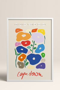 HOMEPACK Ahşap Çerçeveli Tablo Çerçeveli Poster Sanatsal Modern Duvar Dekoru ABSTRACT-79