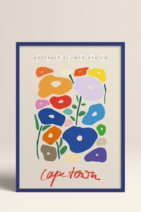 HOMEPACK Ahşap Çerçeveli Tablo Çerçeveli Poster Sanatsal Modern Duvar Dekoru ABSTRACT-79
