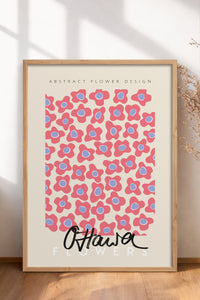 HOMEPACK Ahşap Çerçeveli Tablo Çerçeveli Poster Sanatsal Modern Duvar Dekoru ABSTRACT-81