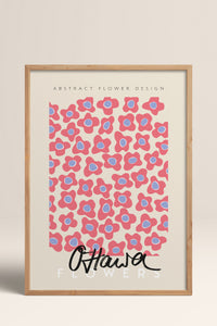 HOMEPACK Ahşap Çerçeveli Tablo Çerçeveli Poster Sanatsal Modern Duvar Dekoru ABSTRACT-81