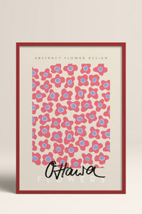 HOMEPACK Ahşap Çerçeveli Tablo Çerçeveli Poster Sanatsal Modern Duvar Dekoru ABSTRACT-81