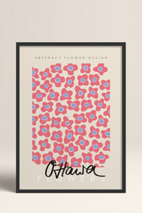 HOMEPACK Ahşap Çerçeveli Tablo Çerçeveli Poster Sanatsal Modern Duvar Dekoru ABSTRACT-81