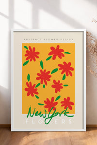 HOMEPACK Ahşap Çerçeveli Tablo Çerçeveli Poster Sanatsal Modern Duvar Dekoru ABSTRACT-82