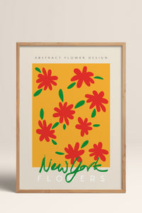 HOMEPACK Ahşap Çerçeveli Tablo Çerçeveli Poster Sanatsal Modern Duvar Dekoru ABSTRACT-82