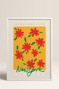 HOMEPACK Ahşap Çerçeveli Tablo Çerçeveli Poster Sanatsal Modern Duvar Dekoru ABSTRACT-82