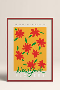 HOMEPACK Ahşap Çerçeveli Tablo Çerçeveli Poster Sanatsal Modern Duvar Dekoru ABSTRACT-82