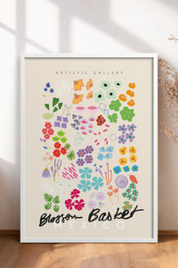 HOMEPACK Ahşap Çerçeveli Tablo Çerçeveli Poster Sanatsal Modern Duvar Dekoru ABSTRACT-86