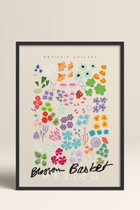 HOMEPACK Ahşap Çerçeveli Tablo Çerçeveli Poster Sanatsal Modern Duvar Dekoru ABSTRACT-86