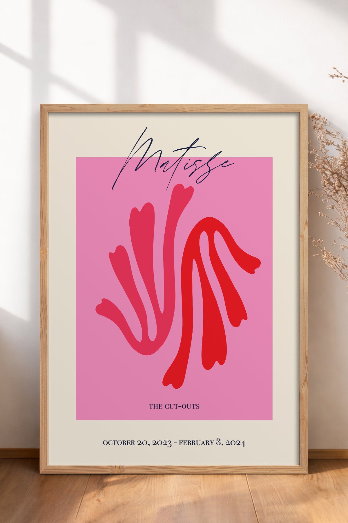 HOMEPACK Ahşap Çerçeveli Tablo Çerçeveli Poster Sanatsal Modern Duvar Dekoru ABSTRACT-91