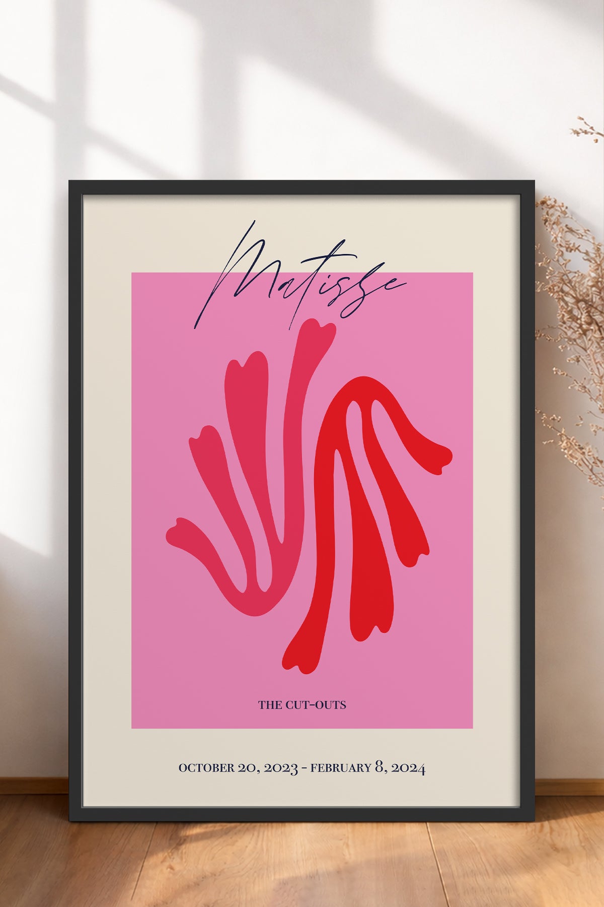 HOMEPACK Ahşap Çerçeveli Tablo Çerçeveli Poster Sanatsal Modern Duvar Dekoru ABSTRACT-91
