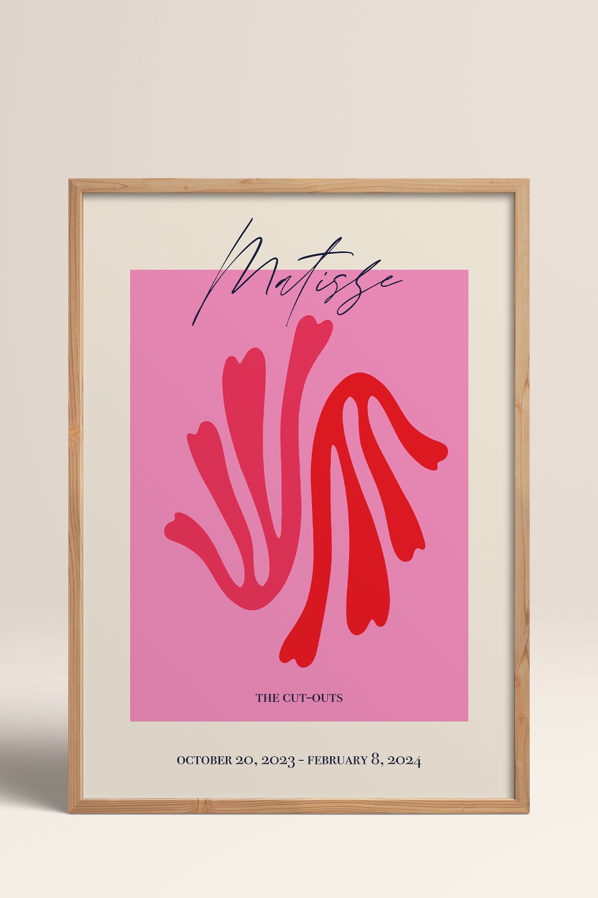HOMEPACK Ahşap Çerçeveli Tablo Çerçeveli Poster Sanatsal Modern Duvar Dekoru ABSTRACT-91