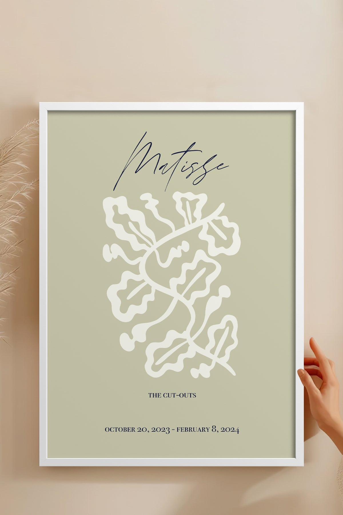 HOMEPACK Ahşap Çerçeveli Tablo Çerçeveli Poster Sanatsal Modern Duvar Dekoru ABSTRACT-94