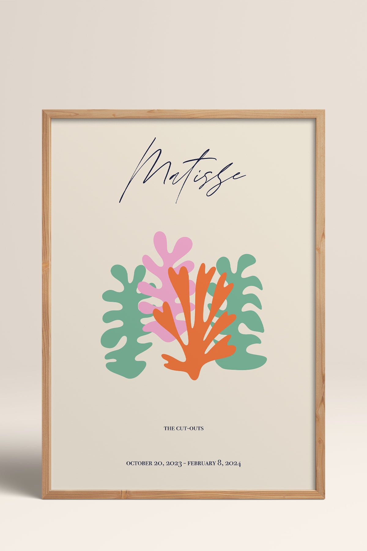 HOMEPACK Ahşap Çerçeveli Tablo Çerçeveli Poster Sanatsal Modern Duvar Dekoru ABSTRACT-99