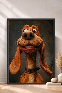 HOMEPACK Uzun Kulaklı Dachshund Tablo  BEK-8612