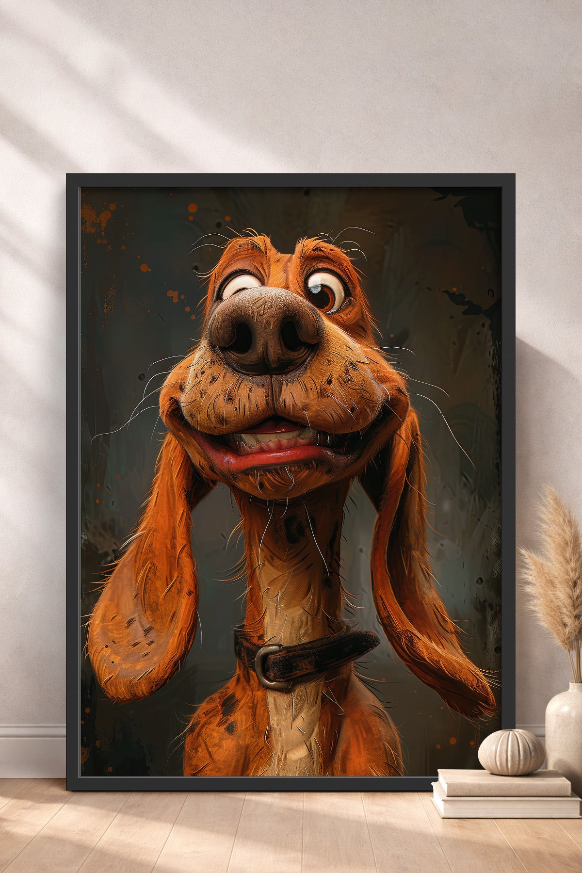 HOMEPACK Uzun Kulaklı Dachshund Tablo  BEK-8612