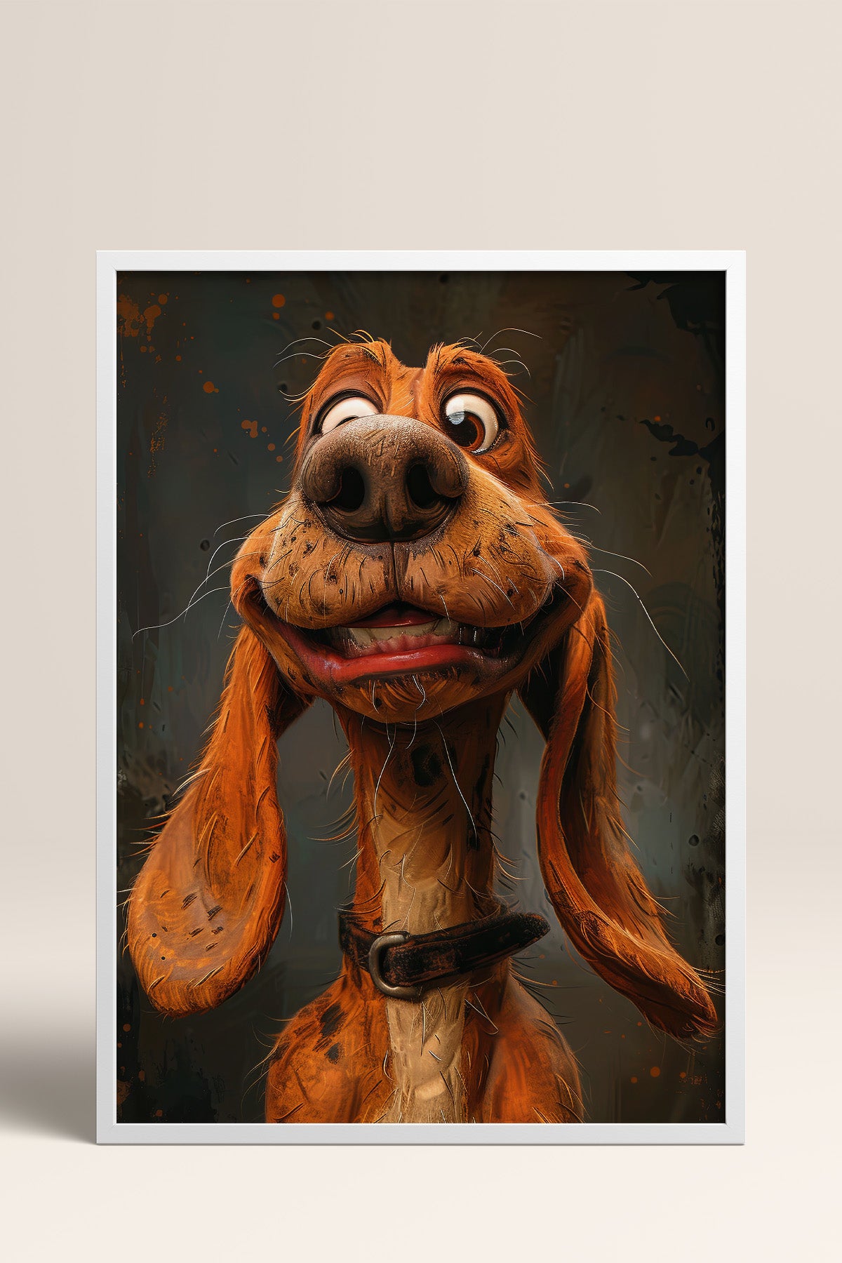 HOMEPACK Uzun Kulaklı Dachshund Tablo  BEK-8612