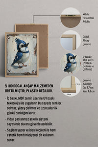HOMEPACK Sevimli Alakarga Tablo  BEK-8616