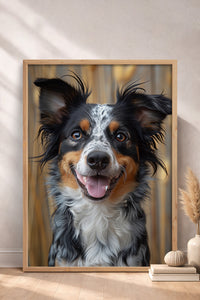 HOMEPACK Akıllı Border Collie Tablo  BEK-8617