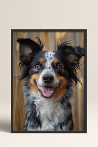 HOMEPACK Akıllı Border Collie Tablo  BEK-8617