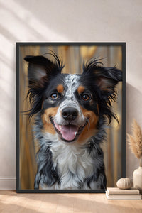 HOMEPACK Akıllı Border Collie Tablo  BEK-8617