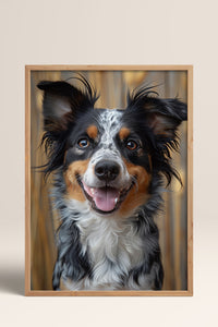 HOMEPACK Akıllı Border Collie Tablo  BEK-8617