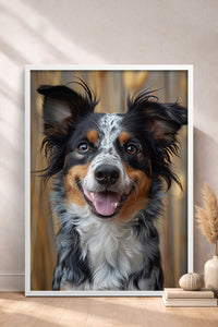 HOMEPACK Akıllı Border Collie Tablo  BEK-8617
