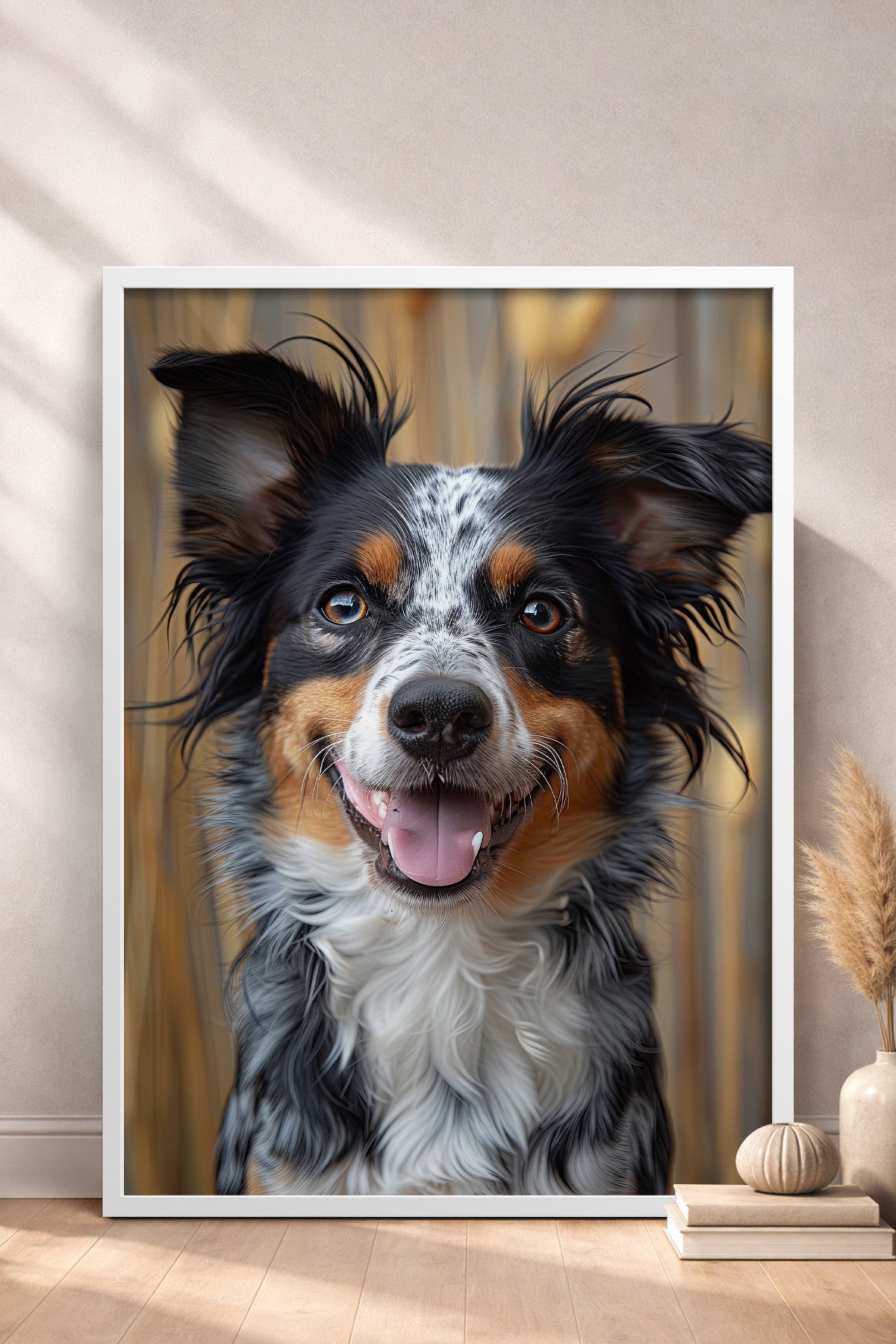 HOMEPACK Akıllı Border Collie Tablo  BEK-8617