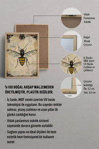 HOMEPACK Çalışkan Eşekarısı Tablo  BEK-8629