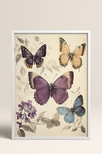 HOMEPACK Kelebek Hanımlar Tablo  BEK-8632