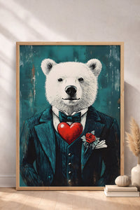 HOMEPACK Romantik Kutupayısı Tablo  BEK-8635